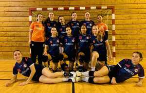 7 Majolanes Avec l'Equipe Championnat de France -17 Lyon Métropôle Handball