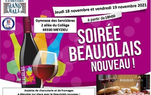 Soirées Beaujolais Nouveau