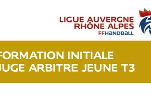 Formation Juge Arbitre Jeune