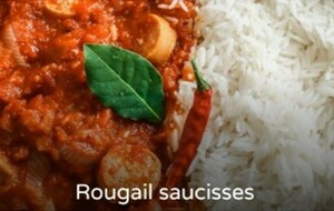 Vente à emporter Rougail Saucisses &amp; Samoussas